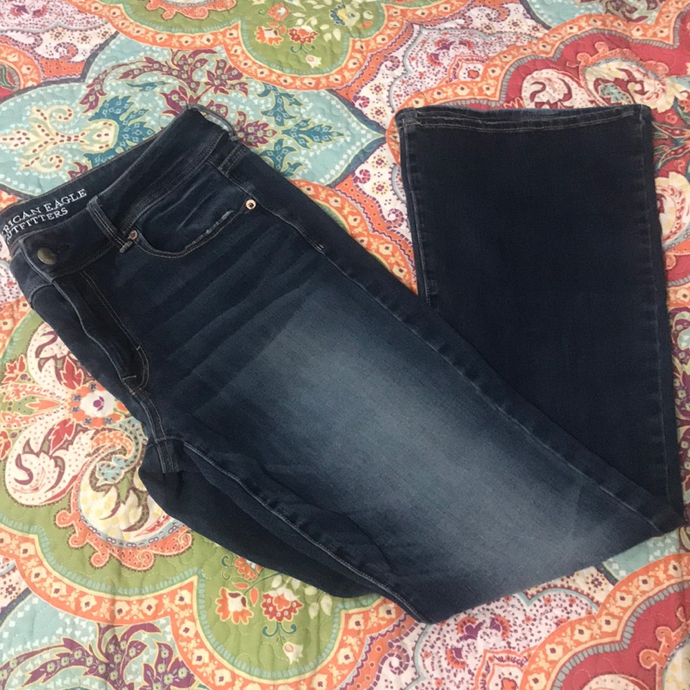 AE kick boot jeans SZ 12 long